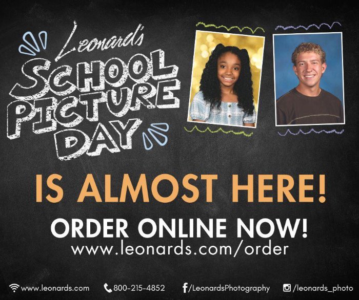 Picture Day is coming up!