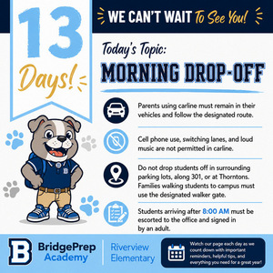  13 days until the first day of school! 
