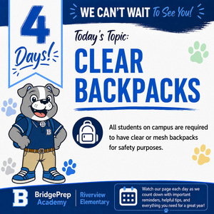 4 Days Until the First Day of School!